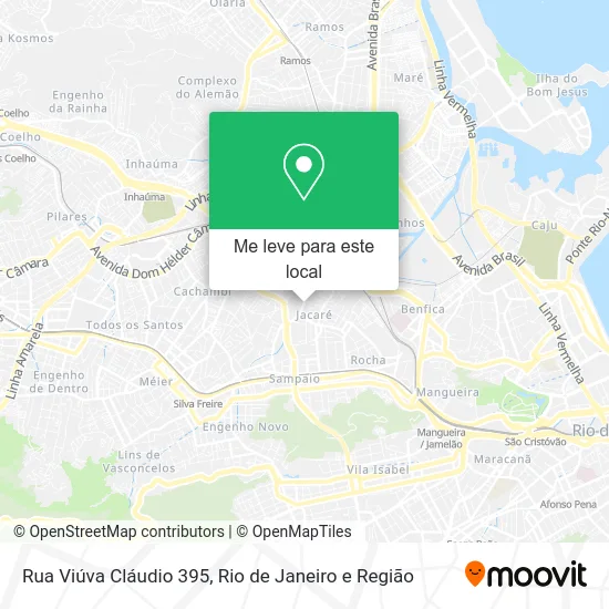 Rua Viúva Cláudio 395 mapa