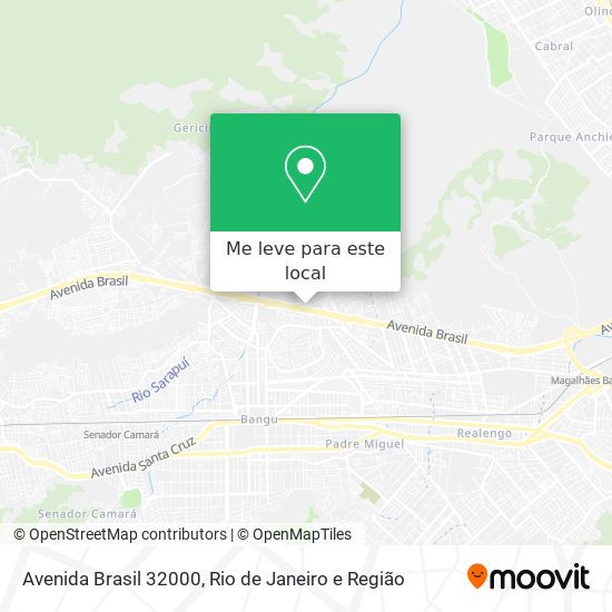Avenida Brasil 32000 mapa