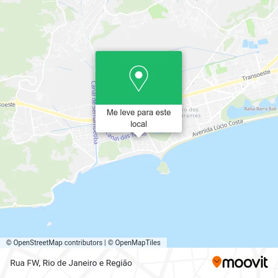 Rua FW mapa