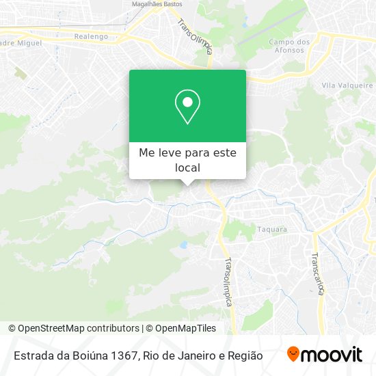 Estrada da Boiúna 1367 mapa