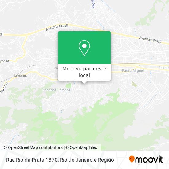 Rua Rio da Prata 1370 mapa