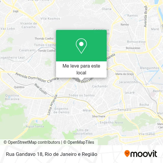 Rua Gandavo 18 mapa