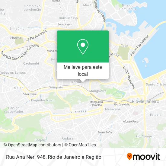 Rua Ana Neri 948 mapa