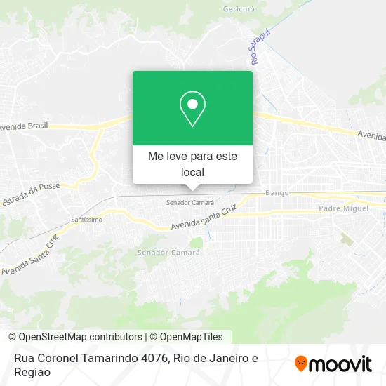 Rua Coronel Tamarindo 4076 mapa