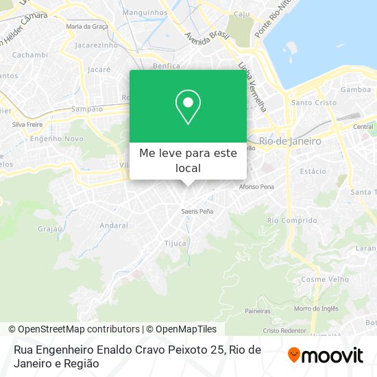 Rua Engenheiro Enaldo Cravo Peixoto 25 mapa