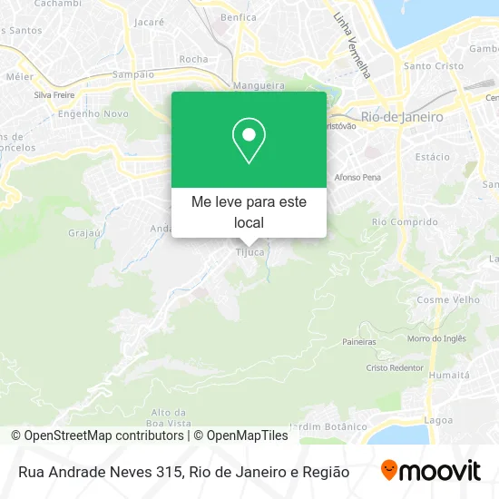Rua Andrade Neves 315 mapa
