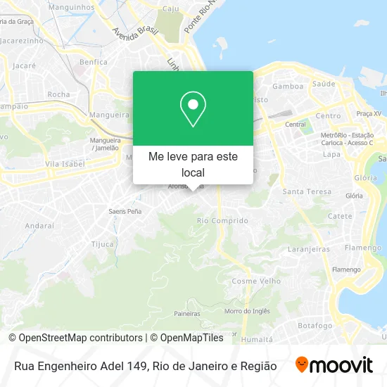 Rua Engenheiro Adel 149 mapa