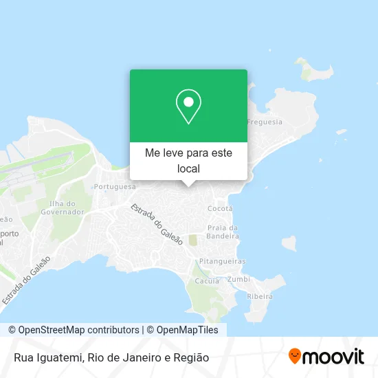 Rua Iguatemi mapa