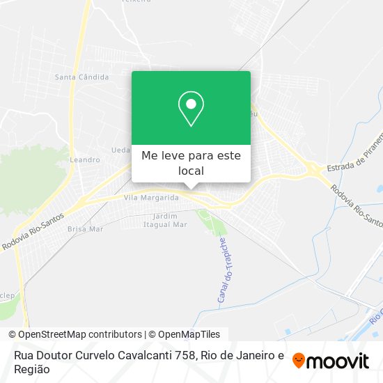 Rua Doutor Curvelo Cavalcanti 758 mapa