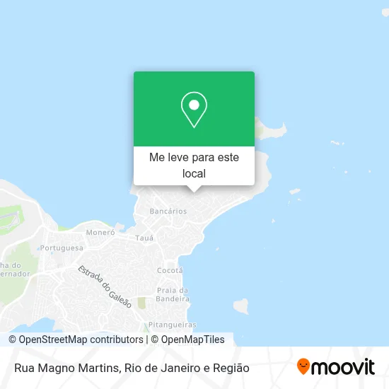 Rua Magno Martins mapa