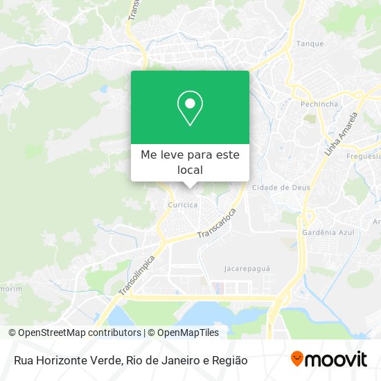 Rua Horizonte Verde mapa