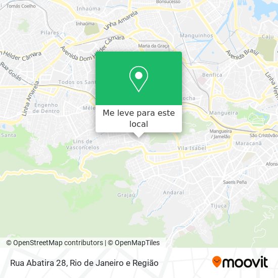 Rua Abatira 28 mapa