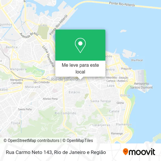 Rua Carmo Neto 143 mapa