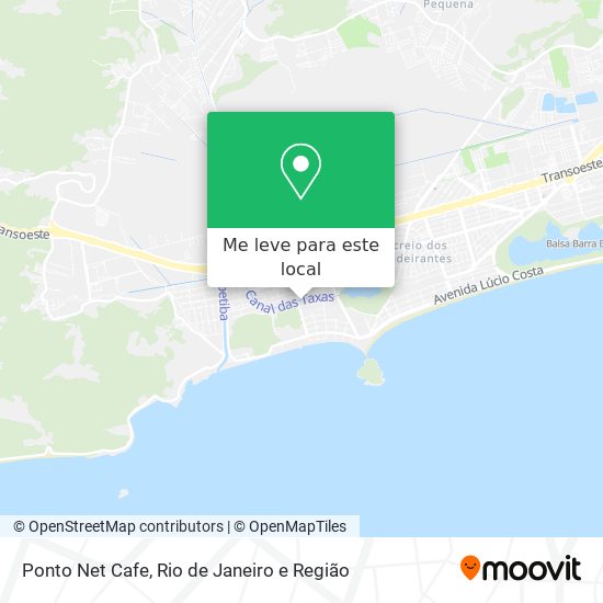 Ponto Net Cafe mapa