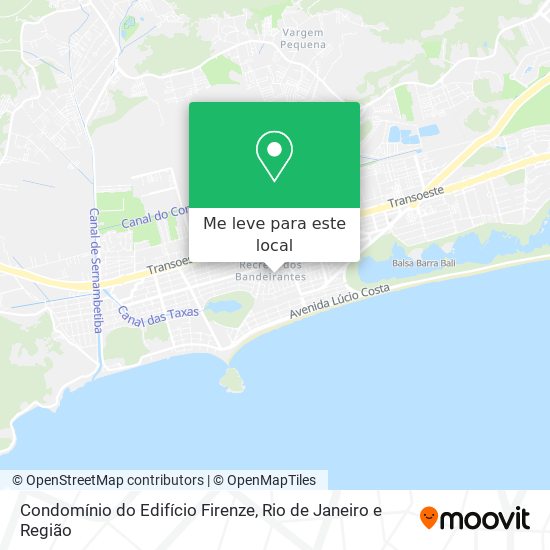 Condomínio do Edifício Firenze mapa