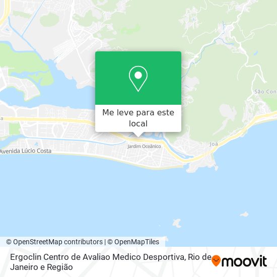 Ergoclin Centro de Avaliao Medico Desportiva mapa