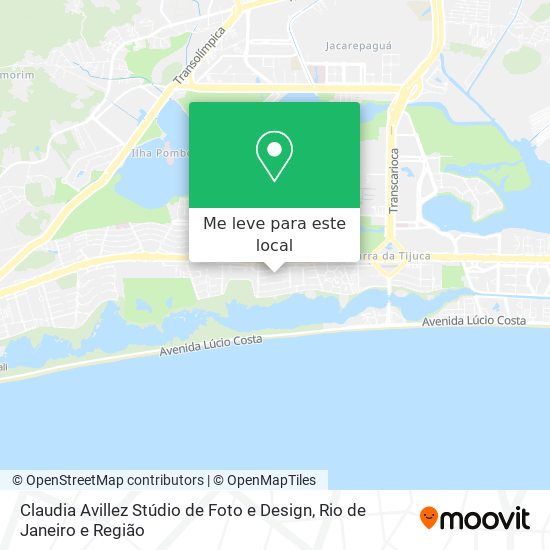 Claudia Avillez Stúdio de Foto e Design mapa