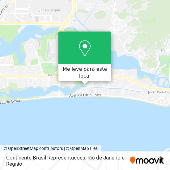 Continente Brasil Representacoes mapa