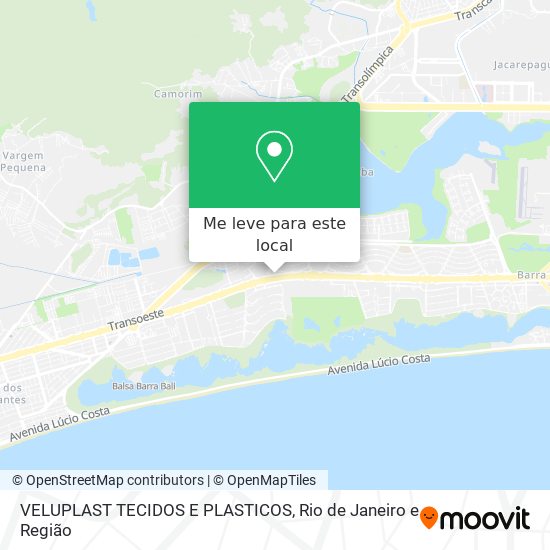 VELUPLAST TECIDOS E PLASTICOS mapa