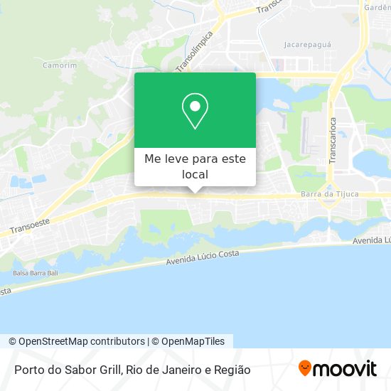 Porto do Sabor Grill mapa