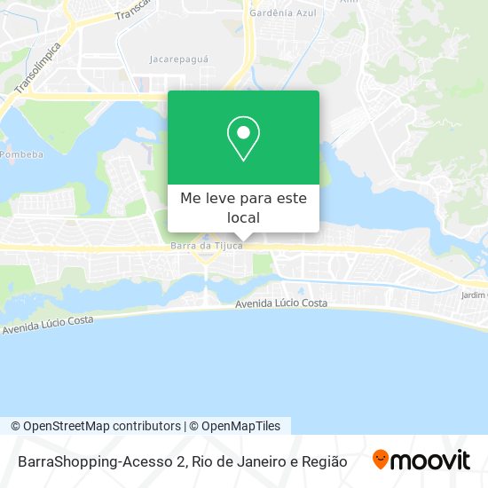 BarraShopping-Acesso 2 mapa