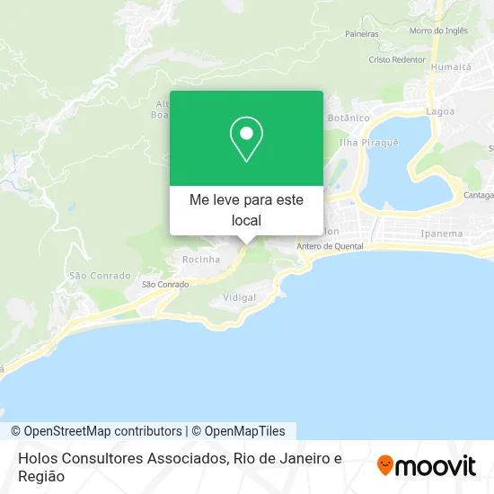 Holos Consultores Associados mapa