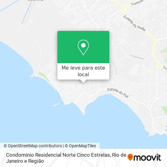 Condomínio Residencial Norte Cinco Estrelas mapa