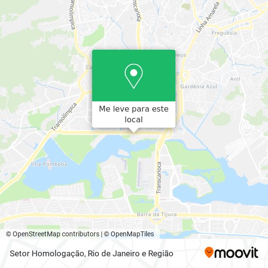 Setor Homologação mapa