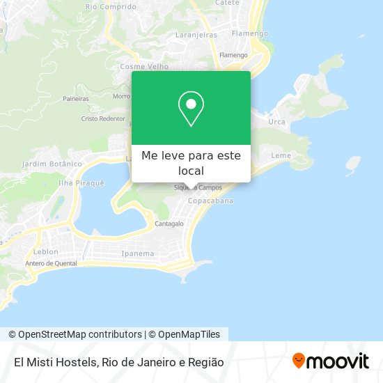 El Misti Hostels mapa