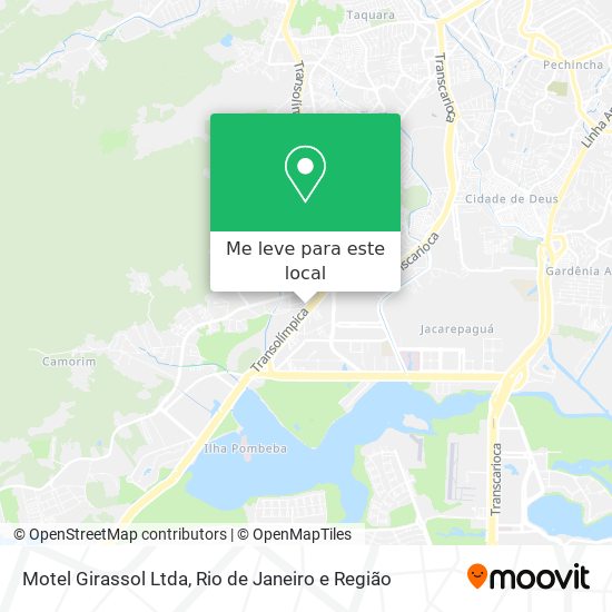 Motel Girassol Ltda mapa