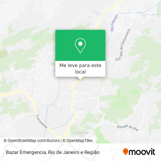 Bazar Emergencia mapa