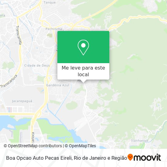 Boa Opcao Auto Pecas Eireli mapa