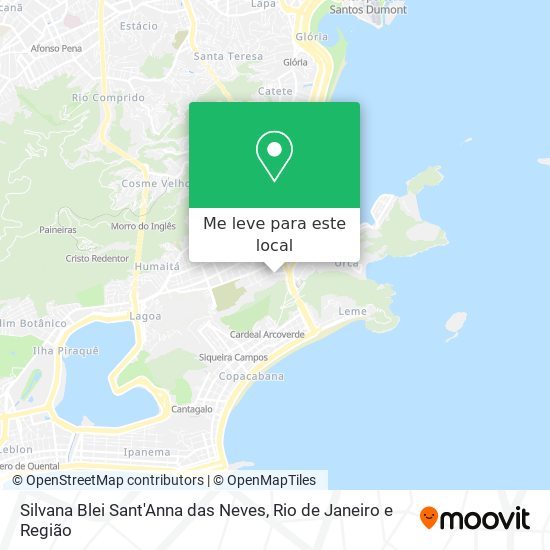 Silvana Blei Sant'Anna das Neves mapa