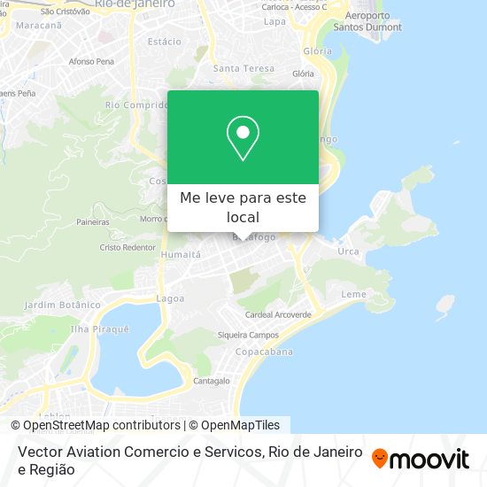 Vector Aviation Comercio e Servicos mapa