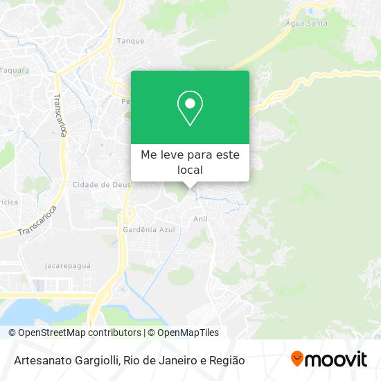 Artesanato Gargiolli mapa