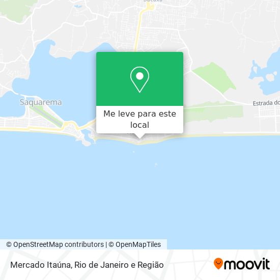Mercado Itaúna mapa