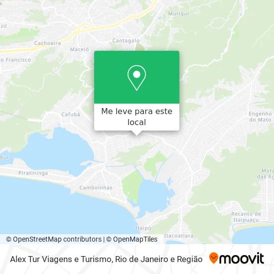Alex Tur Viagens e Turismo mapa