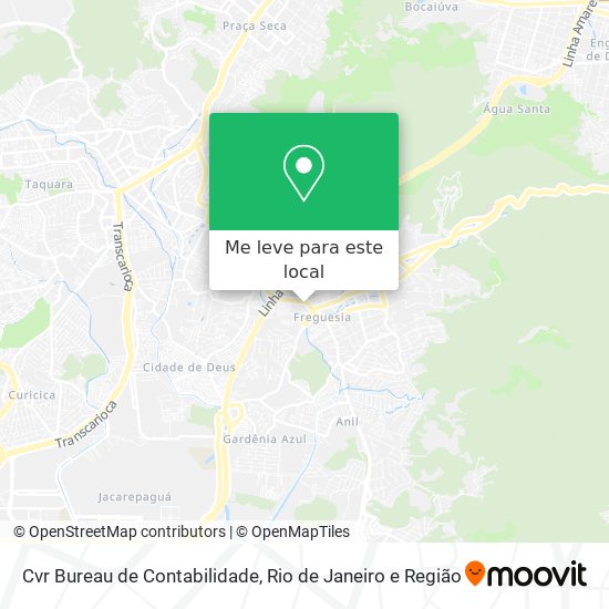 Cvr Bureau de Contabilidade mapa