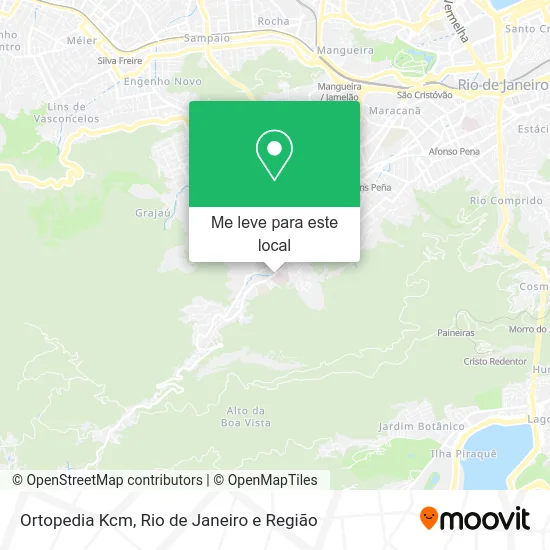 Ortopedia Kcm mapa