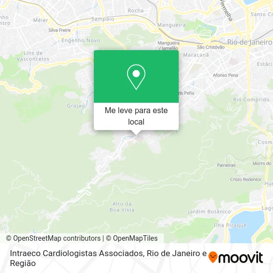 Intraeco Cardiologistas Associados mapa