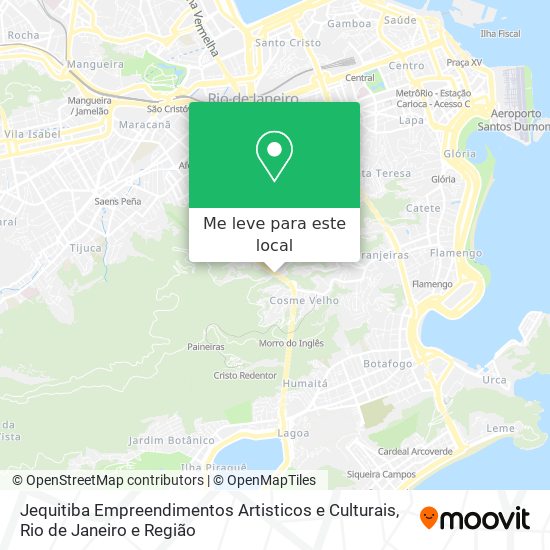 Jequitiba Empreendimentos Artisticos e Culturais mapa