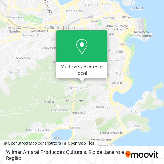 Wilmar Amaral Producoes Culturais mapa