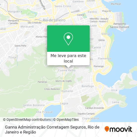 Ganna Administração Corretagem Seguros mapa