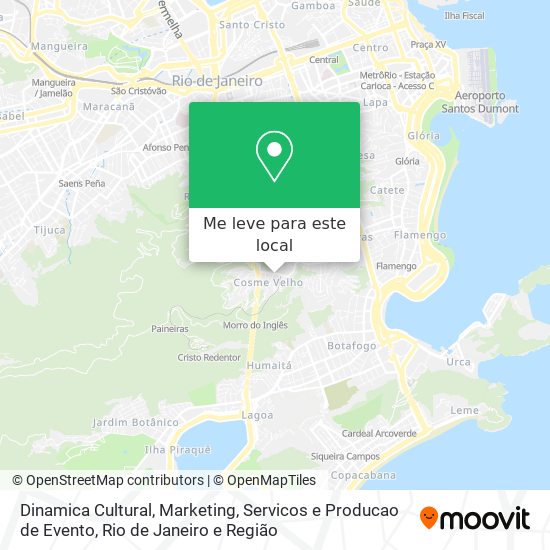 Dinamica Cultural, Marketing, Servicos e Producao de Evento mapa