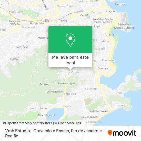 Vmh Estudio - Gravaçâo e Ensaio mapa