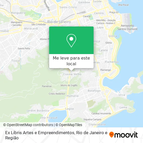Ex Libris Artes e Empreendimentos mapa