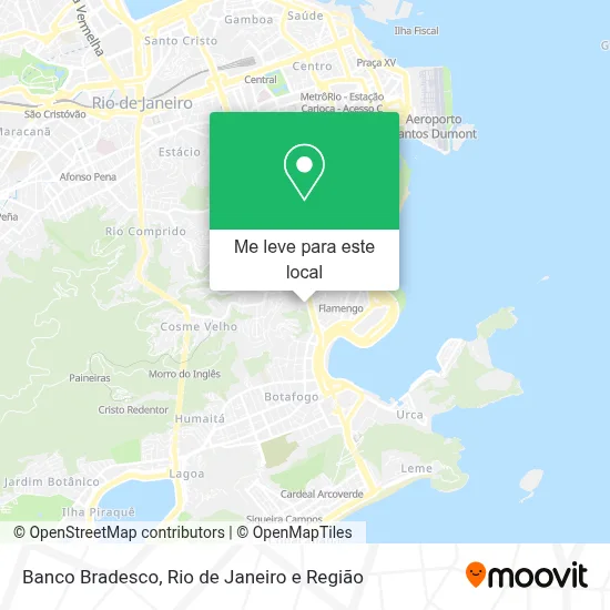 Banco Bradesco mapa