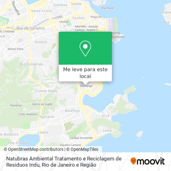 Natubras Ambiental Tratamento e Reciclagem de Residuos Indu mapa