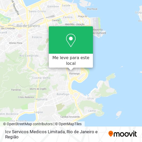 Icv Servicos Medicos Limitada mapa