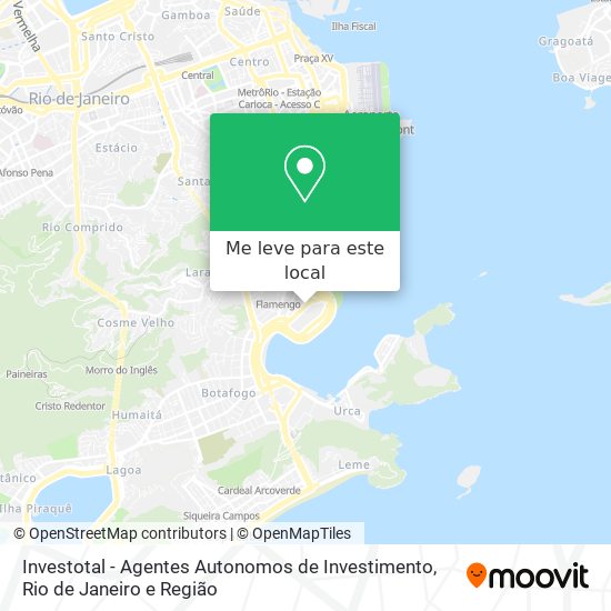 Investotal - Agentes Autonomos de Investimento mapa